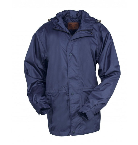 Mens long clearance rain parka